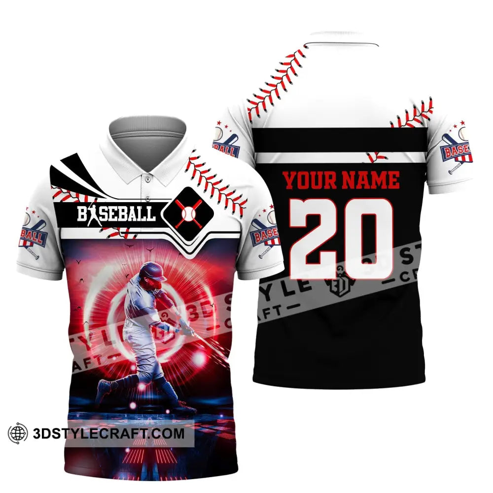 Unisex Shirt Custom Name And Number Baseball T-Shirt For Club Gift Players Polo / S T-Shirt