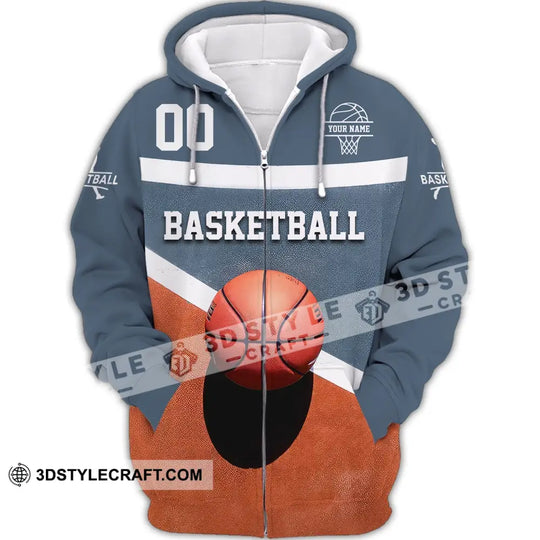 Unisex Shirt, Custom Name and Number Basketball Shirt, Basketball Polo Long Sleeve Shirt style option 3