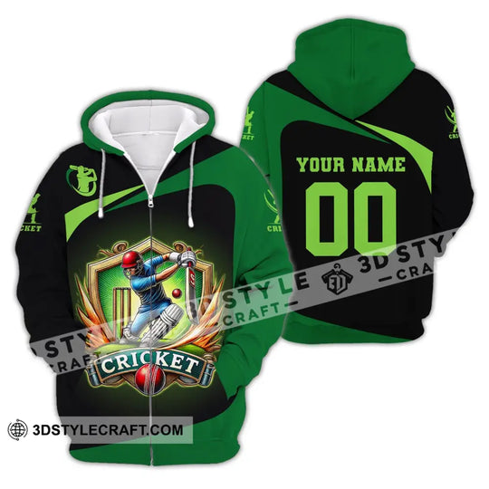 Unisex Shirt, Custom Name and Number Cricket Shirt, Cricket Lover Hoodie Shirt Polo Long Sleeve, Gift for Cricket Players style option 3