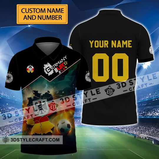 Unisex Shirt - Custom Name And Number, Euro 2024 Germany Team Lover Shirt style option 1
