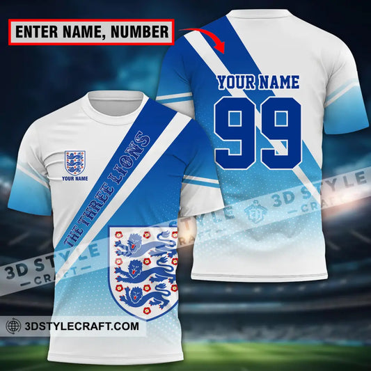 Unisex Shirt - Custom Name And Number Euro 2024 National Team England T-Shirt