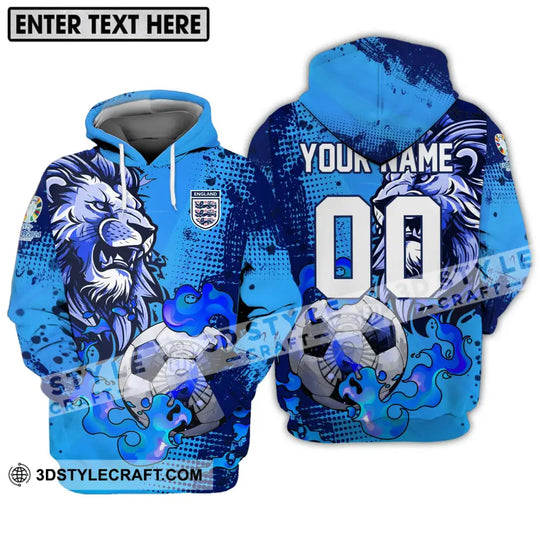 Unisex Shirt - Custom Name And Number Shirt, Euro 2024 Team Shirt, England Team style option 3