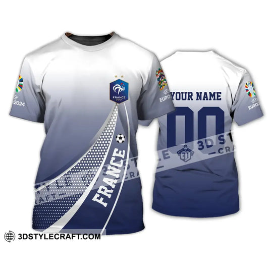 Unisex Shirt - Custom Name And Number France National Team T-Shirt / S T-Shirt