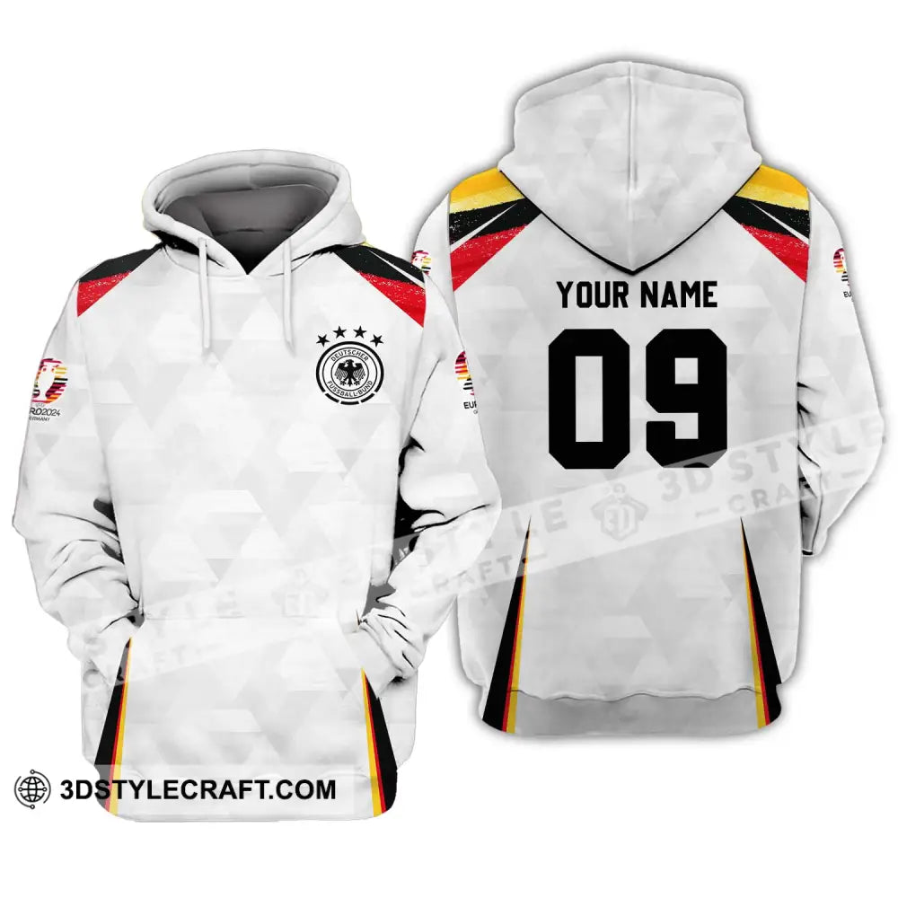 Unisex Shirt - Custom Name And Number Germany Euro 2024 Hoodie / S T-Shirt