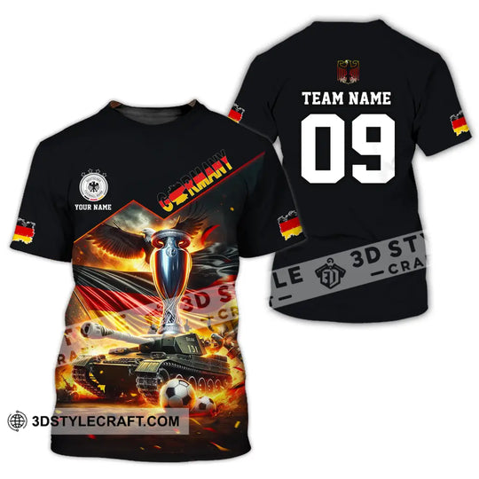 Unisex Shirt - Custom Name And Number Germany Euro 2024 Shirt National Team, German Tanks style option 2