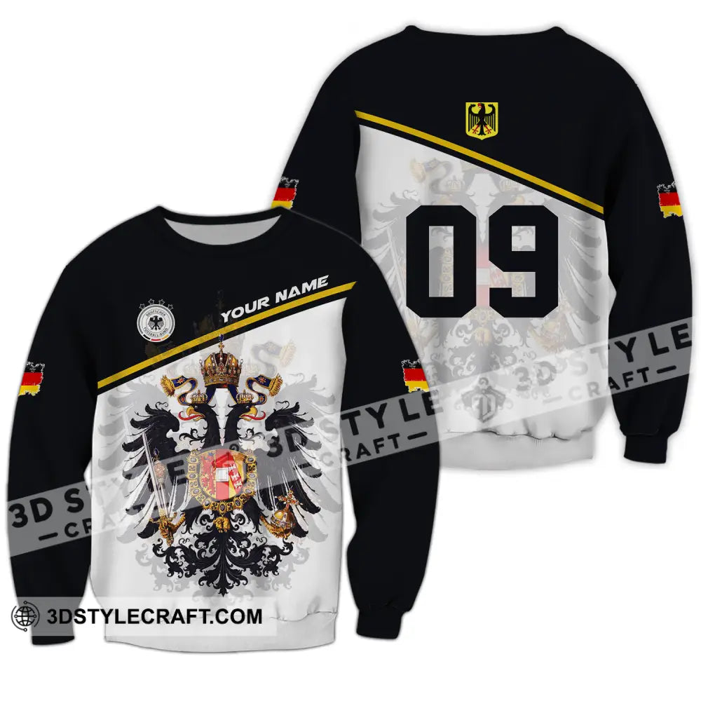 Unisex Shirt - Custom Name And Number Germany Euro 2024 National Team Lover Long Sleeve / S T-Shirt