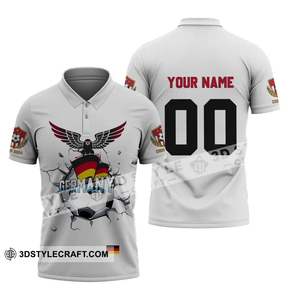 Unisex Shirt - Custom Name And Number Germany National Team Euro 2024 Polo / S T-Shirt