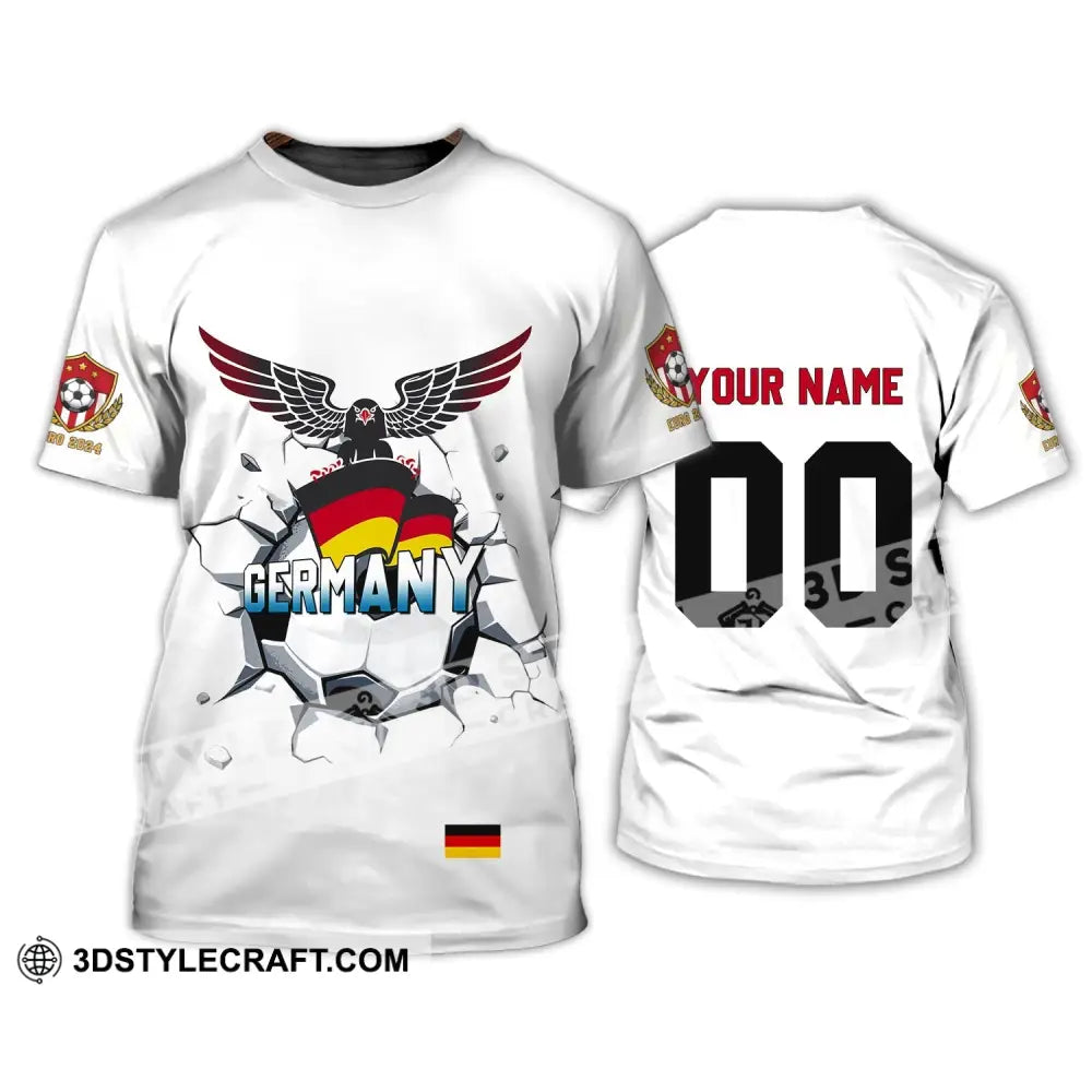 Unisex Shirt - Custom Name And Number Germany National Team Euro 2024 T-Shirt / S T-Shirt