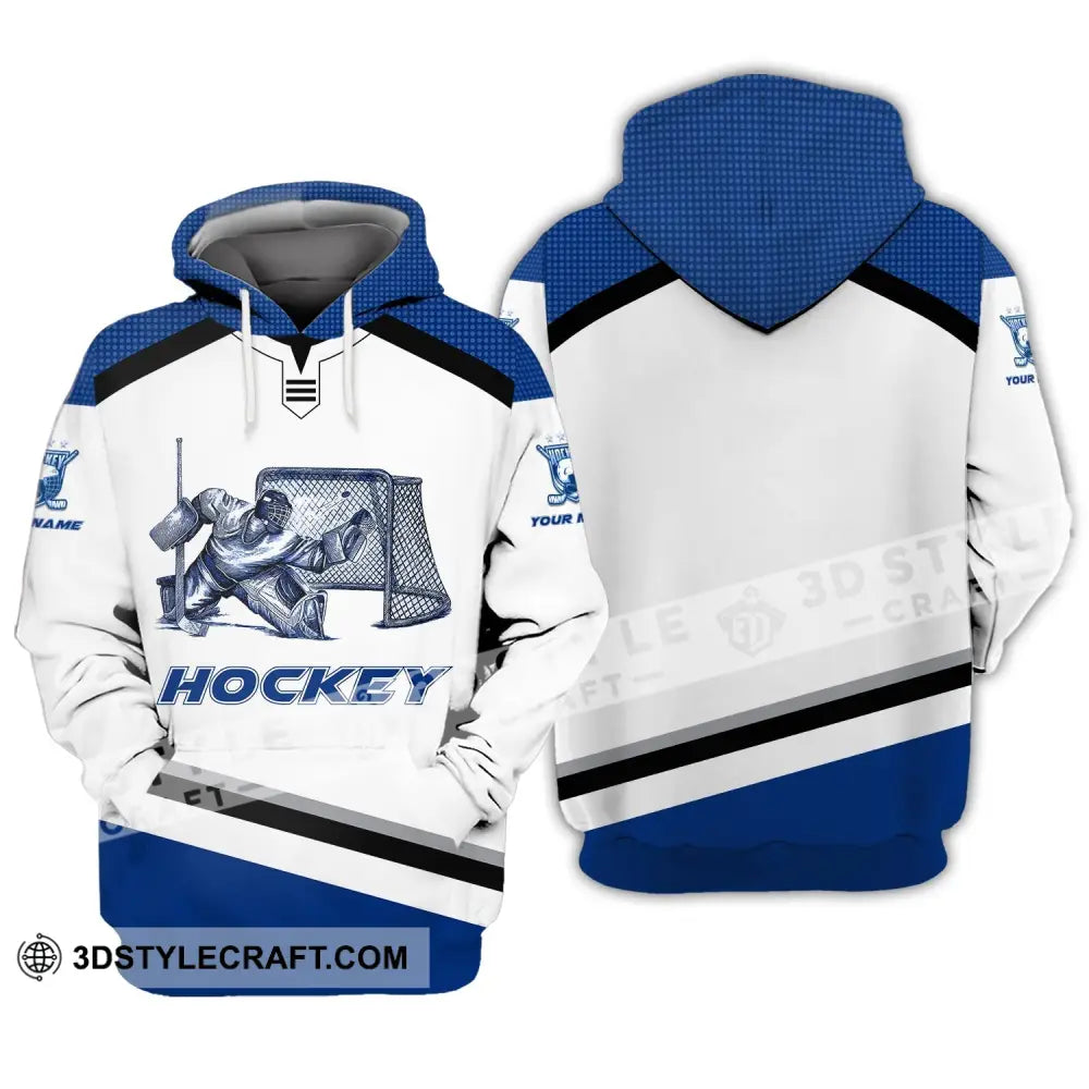 Unisex Shirt Custom Name And Number Hockey T-Shirt Polo Gift For Player Hoodie / S