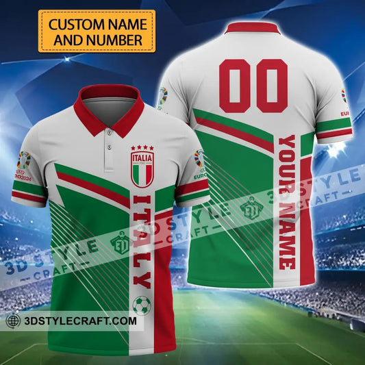 Unisex Shirt - Custom Name And Number Italy National Team T-Shirt