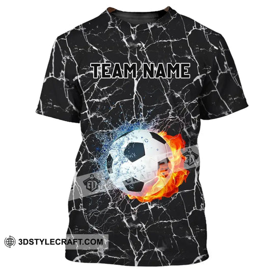 Unisex Shirt - Custom Name and Number T-Shirt - Personalized Soccer Shirt - Soccer Clothing style option 3