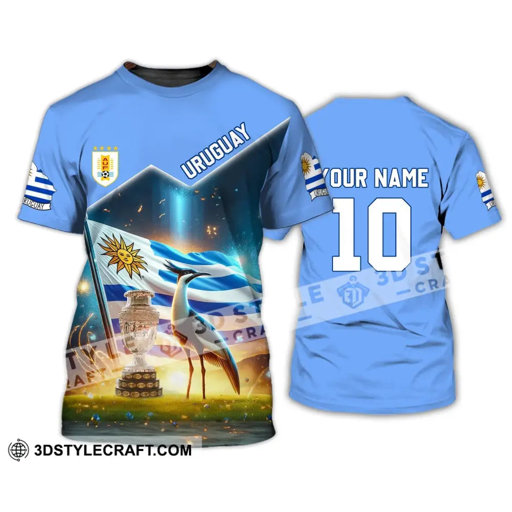 Unisex Shirt - Custom Name And Number Uruguay National Team Lover T-Shirt / S T-Shirt