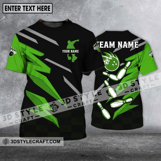 Unisex Shirt - Custom Name And Team Name Shirt - Bowling Team Shirt - Bowling Lover Gift - Bowling Gift style option 1