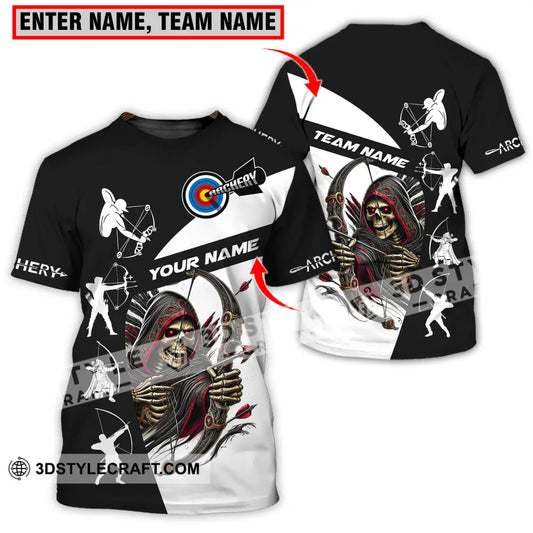 Unisex Shirt - Custom Name And Team Death Archery T-Shirt