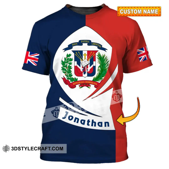 Unisex Shirt - Custom Name And Team Name Shirt - Dios Patria Libertad style option 1