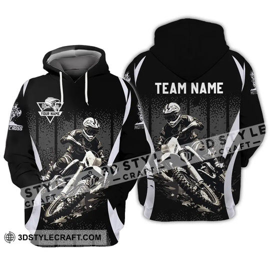 Unisex Shirt - Custom Name And Team Name Motobike Shirt For Player style option 3