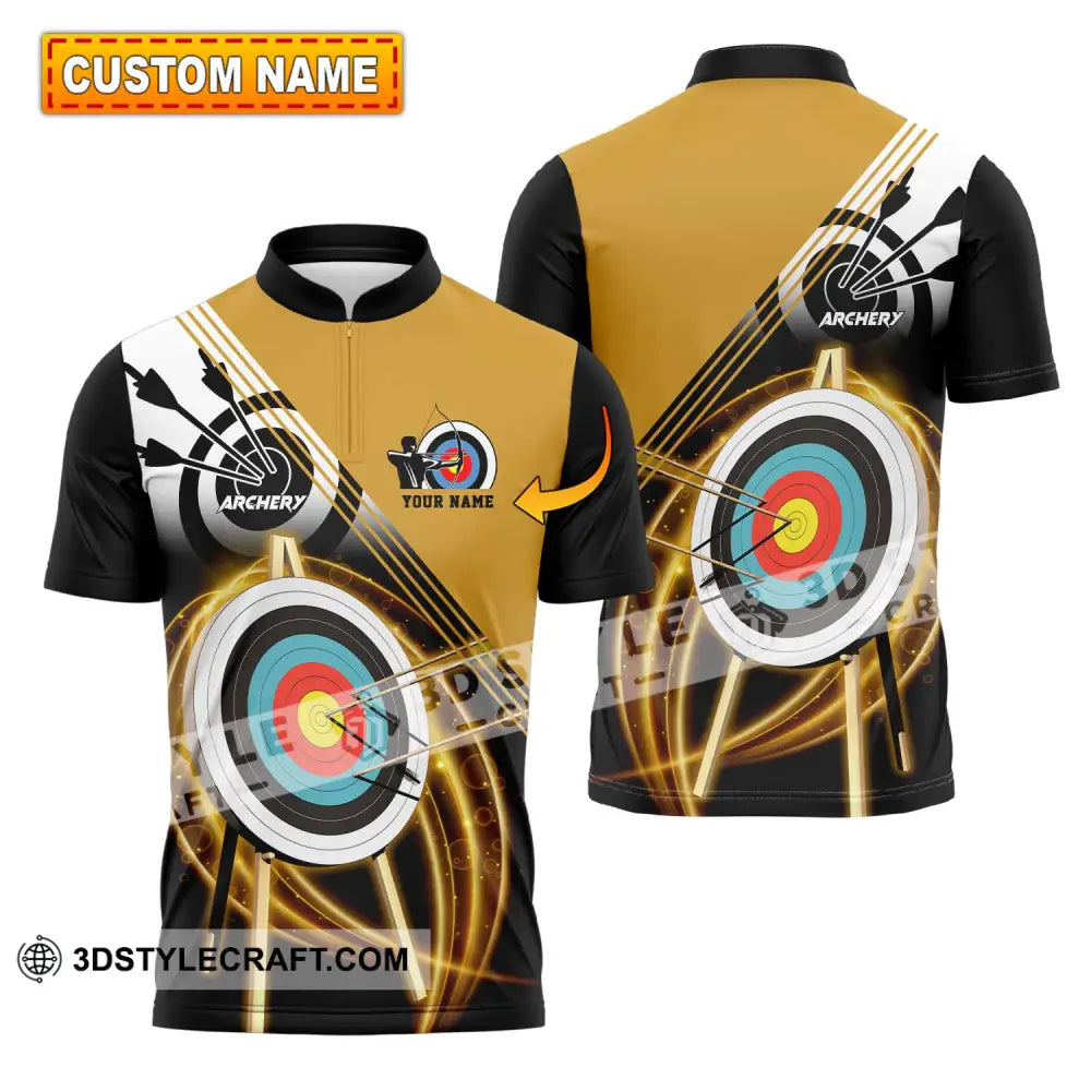 Unisex Shirt - Custom Name Darts Hit The Target T-Shirt