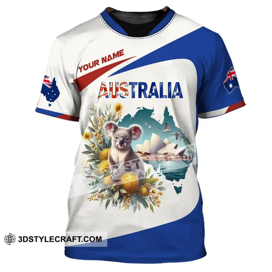 Unisex Shirt, Custom Name Australia Shirt, Australia Polo Long Sleeve, Australian Gift style option 2