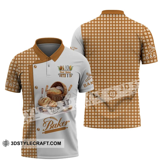 Unisex Shirt, Custom Name Bakery Chef Shirt, Bakery Shirt, Baking Lovers Gift style option 4