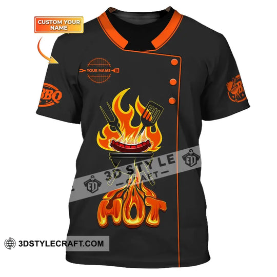 Unisex Shirt, Custom Name Barbecue Shirt, Barbecue Hoodie, Barbecue Chef Gift style option 1