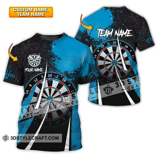 Unisex Shirt - Custom Name Basic Shirt, Darts Player style option 1