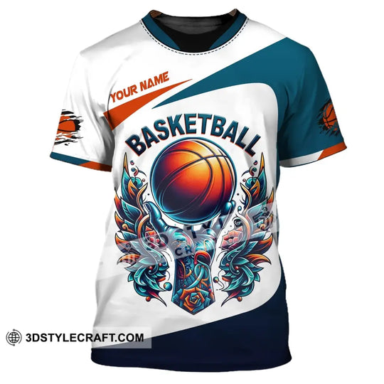 Unisex Shirt, Custom Name Basketball Polo Shirt, Basketball Club Uniform, Basketball T-Shirt style option 2