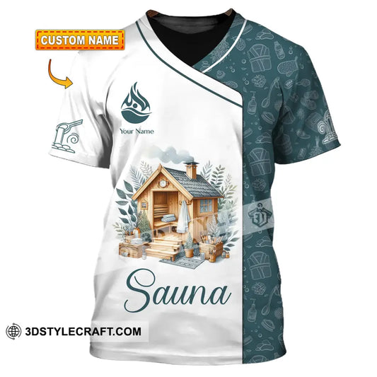 Unisex Shirt - Custom Name Best Sauna House T-Shirt