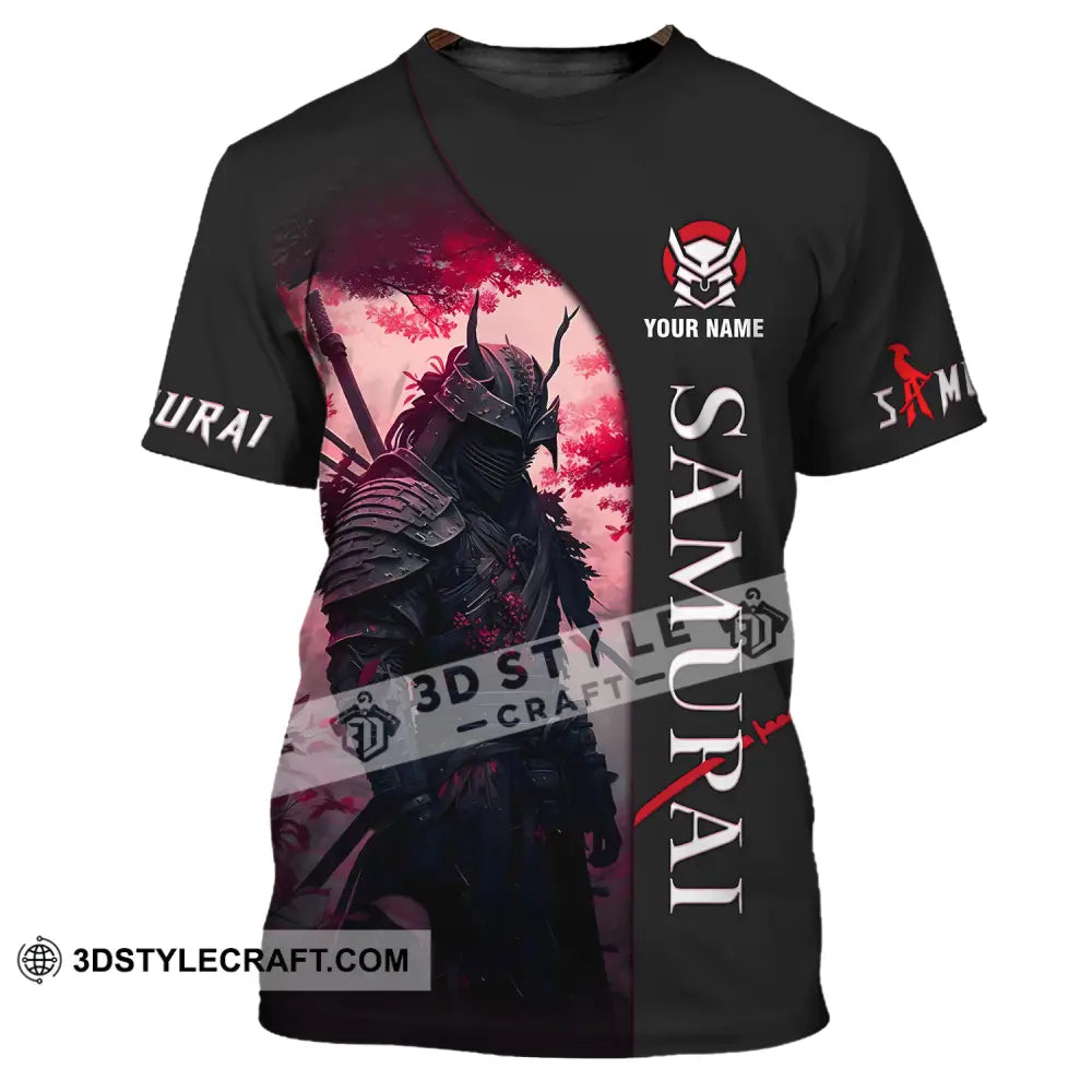 Unisex Shirt - Custom Name Blood Samurai T-Shirt / S T-Shirt