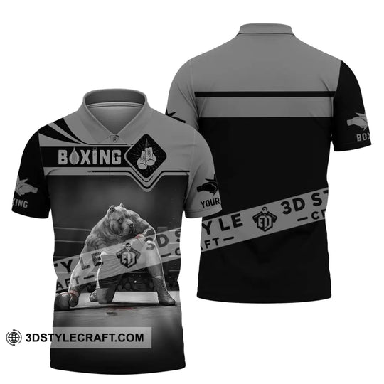 Unisex Shirt, Custom Name Boxing Shirt, Boxing Long Sleeve, Boxing T-Shirt style option 3