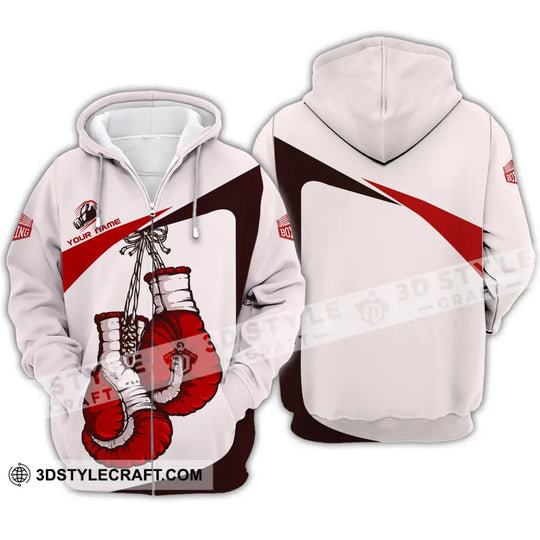 Unisex Shirt - Custom Name Shirt - Boxing Lover Shirt style option 4