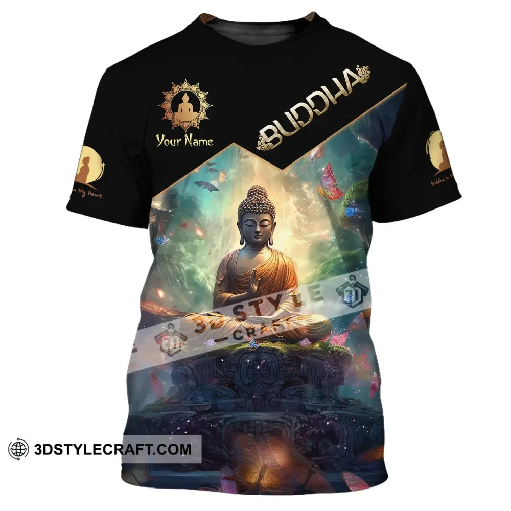 Unisex Shirt - Custom Name Buddha Believer T-Shirt / S T-Shirt