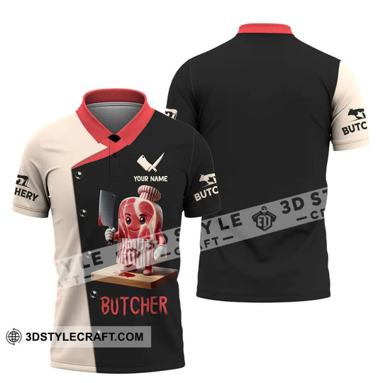 Unisex Shirt, Custom Name Butcher Shirt, Butcher Gift style option 4