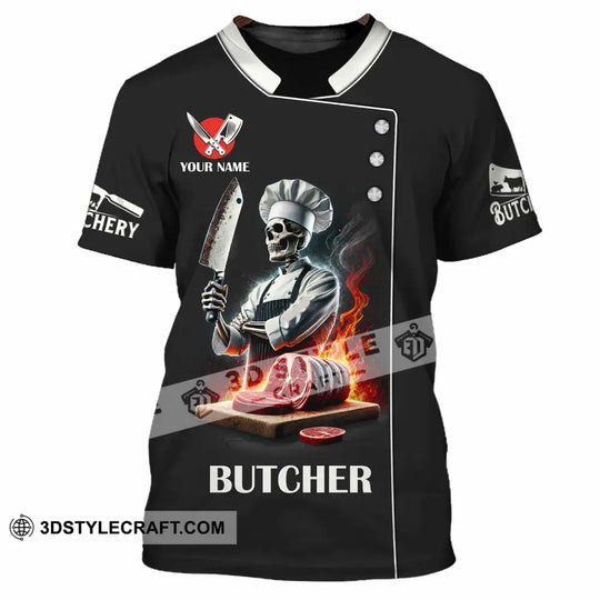 Unisex Shirt, Custom Name Butcher Shirt, Butcher Gift style option 2