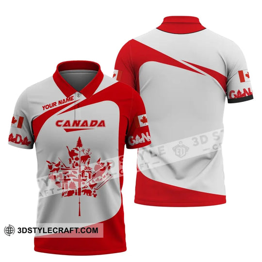 Unisex Shirt, Custom Name Canada Shirt, Canadian Pride, Canada Gift style option 4