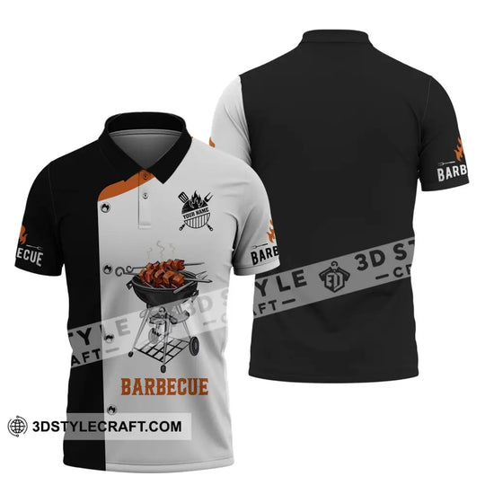 Unisex Shirt, Custom Name Chef Shirt, Barbecue Chef, Chef Polo, Gift for Cooking Lovers style option 3