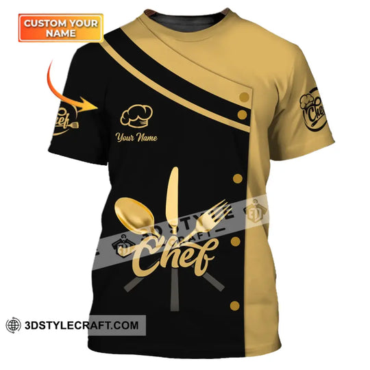 Unisex Shirt - Custom Name Shirt - Chef Daily Value style option 1