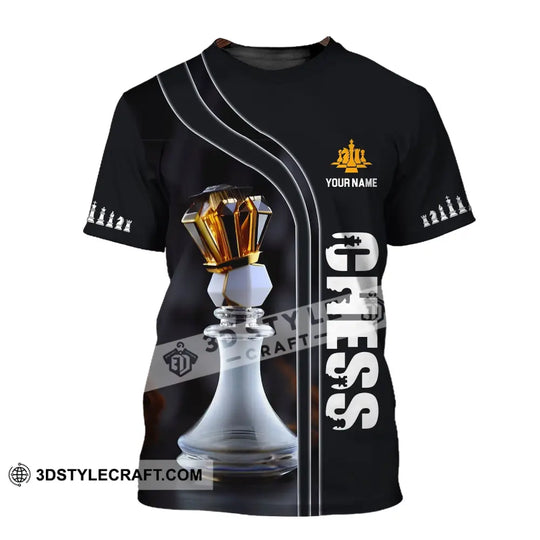 Unisex Shirt, Custom Name Chess Shirt, Chess Lover Hoodie Shirt Polo Long Sleeve Shirt style option 2