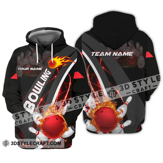 Unisex Shirt - Custom Name Shirt Classic Bowling Lover style option 4