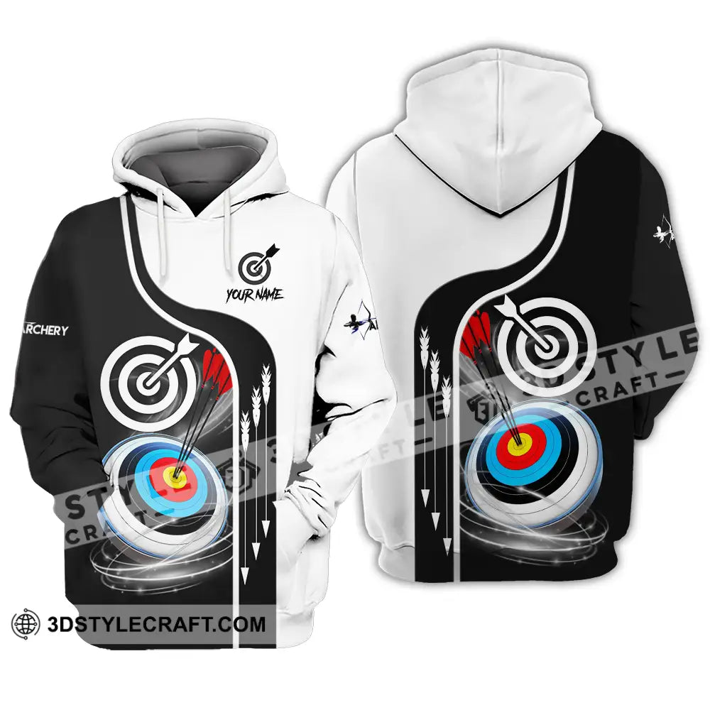 Unisex Shirt - Custom Name Color Sport Archery Classic Hoodie / S T-Shirt