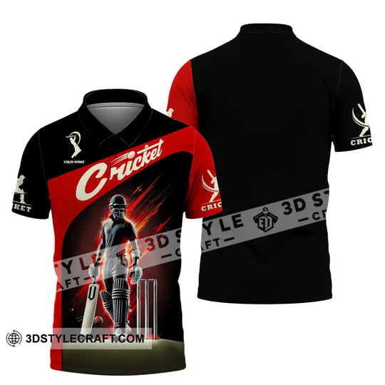 Unisex Shirt, Custom Name Cricket Ball Shirt, Cricket Ball Lover Gift style option 4