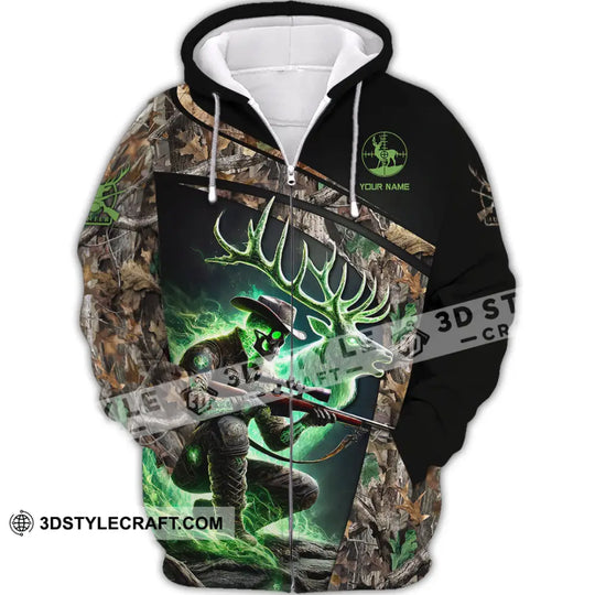 Unisex Shirt, Custom Name Deer Hunting Shirt, Deer Hunter Gift style option 3