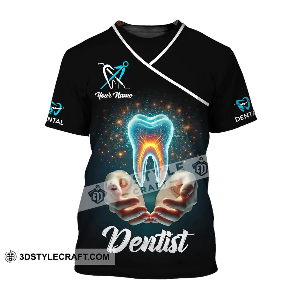 Unisex Shirt - Custom Name Dentist T-Shirt / S T-Shirt