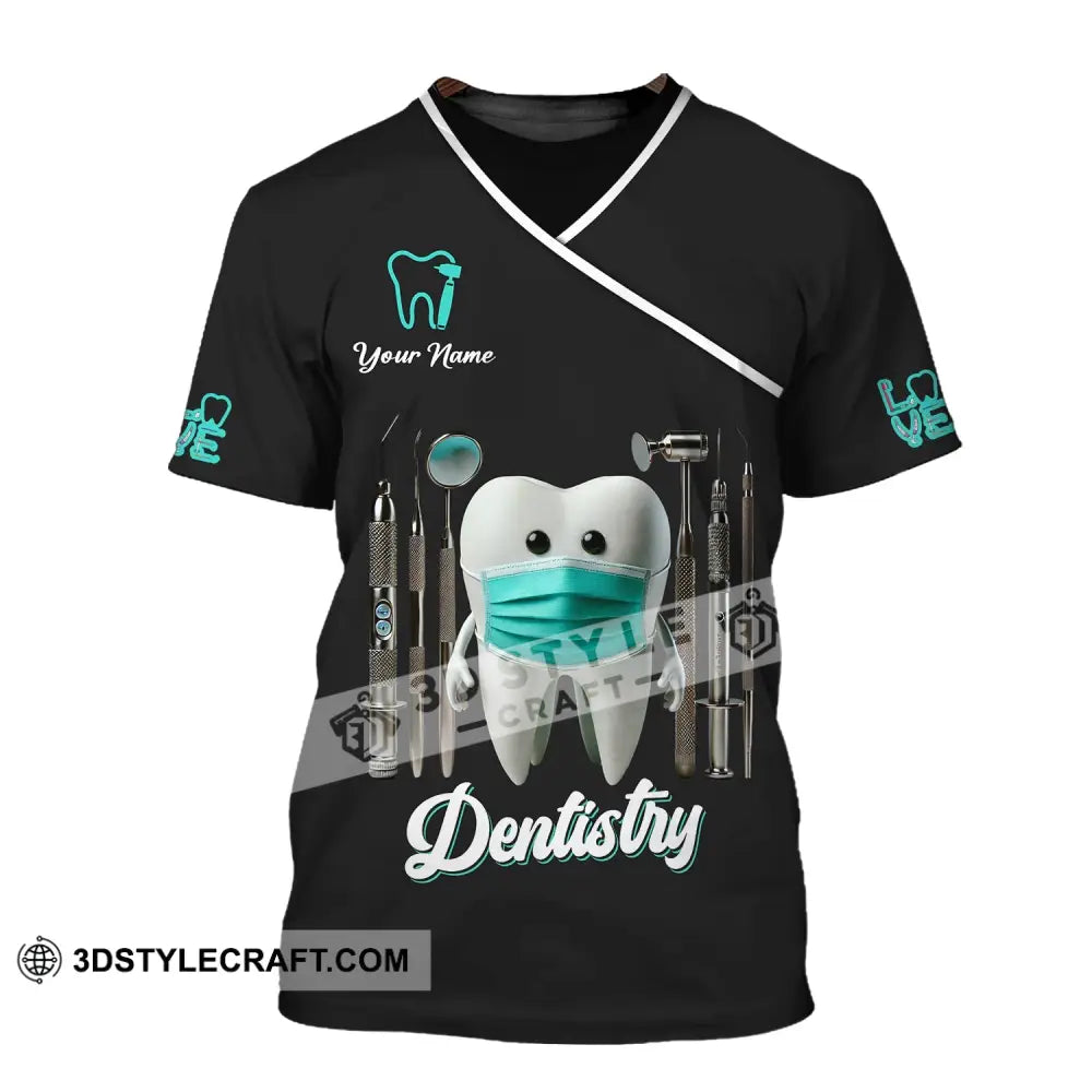 Unisex Shirt - Custom Name Dentistry T-Shirt / S T-Shirt