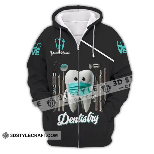 Unisex Shirt - Custom Name Dentistry Shirt style option 3