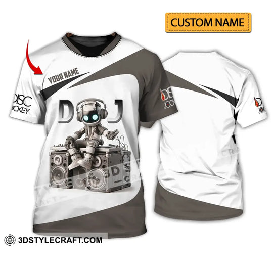 Unisex Shirt - Custom Name Shirt, DISC Jockey style option 1