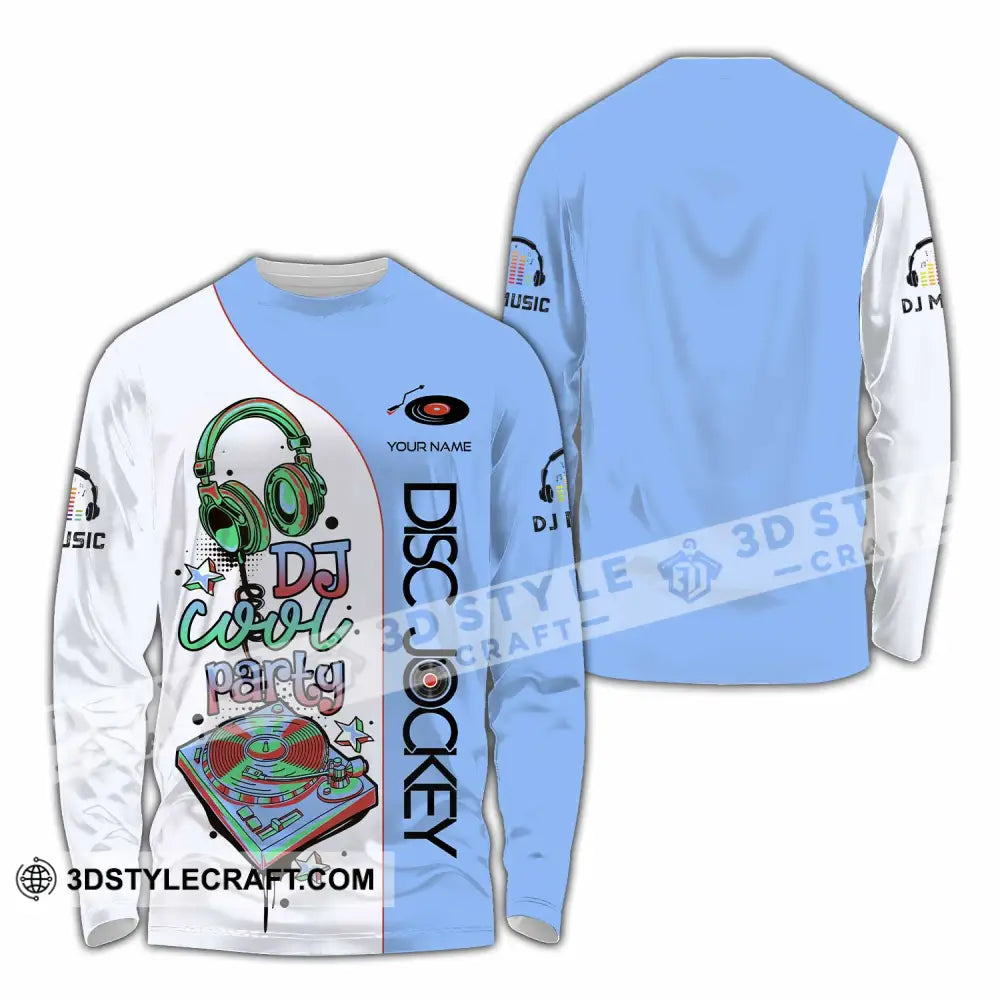 Unisex Shirt - Custom Text Shirt Chef Shirt Long Sleeve Shirt / S T-shirt