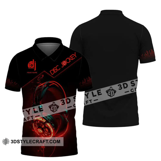 Unisex Shirt, Custom Name Disc Jockey T-Shirt, Music Lover Shirt, Gift For DJ style option 4