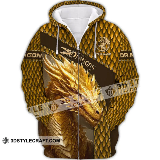 Unisex Shirt, Custom Name Dragon T-Shirt, Dragon 3D Shirt, Dragon Lover Gift style option 3