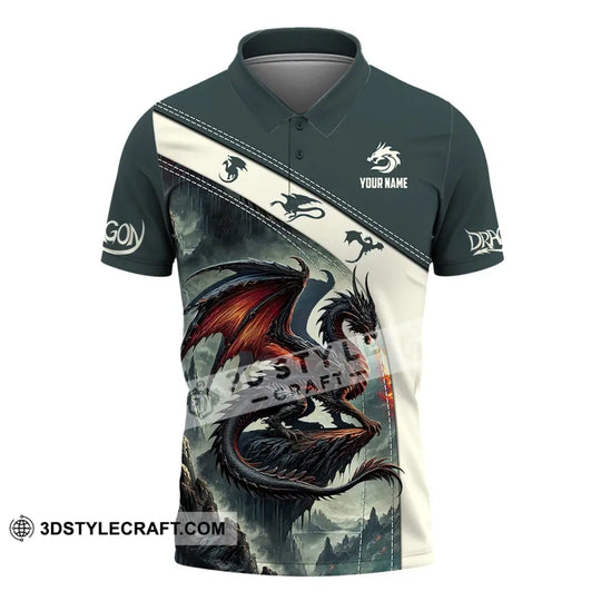 Unisex Shirt, Custom Name Dragon Shirt, Dragon T-Shirt Hoodie Long Sleeve Shirt style option 4