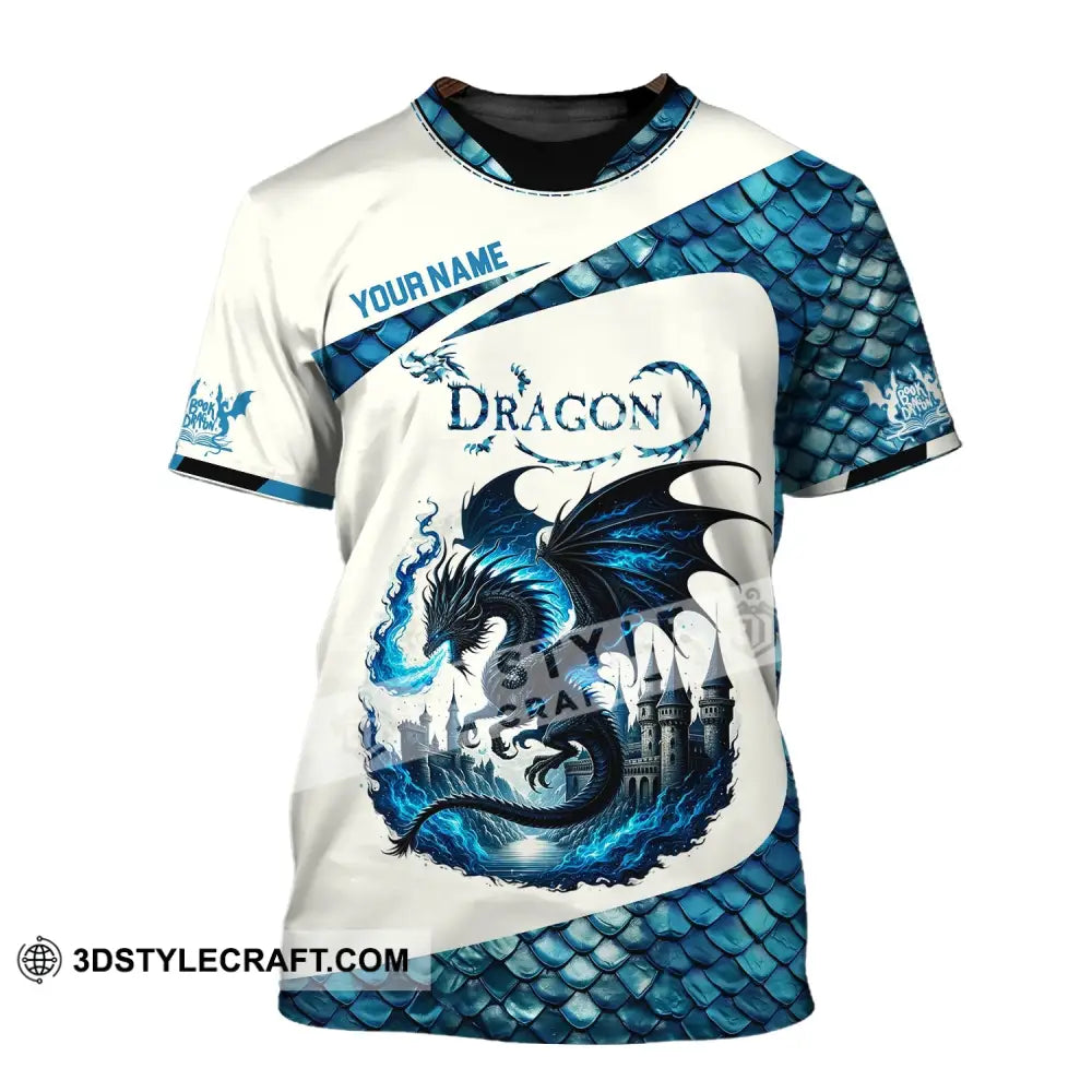 Unisex Shirt Custom Name Dragon T-Shirt Hoodie Long Sleeve / S T-Shirt